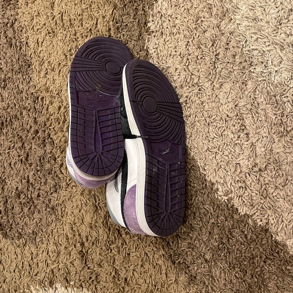 Nike Air Jordan 1 Mid "SE Purple" Men's Size 10 - Picture 5 of 7
